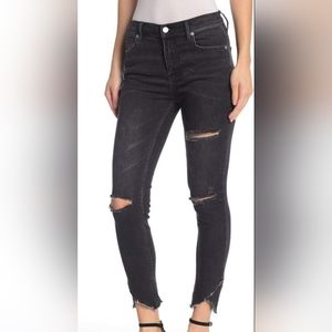 Free people High-rise Distressed Jeans